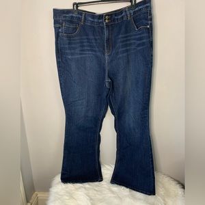 Lane Bryant Bootcut Tighter Tummy Technology 5 Pocket Denim Jeans